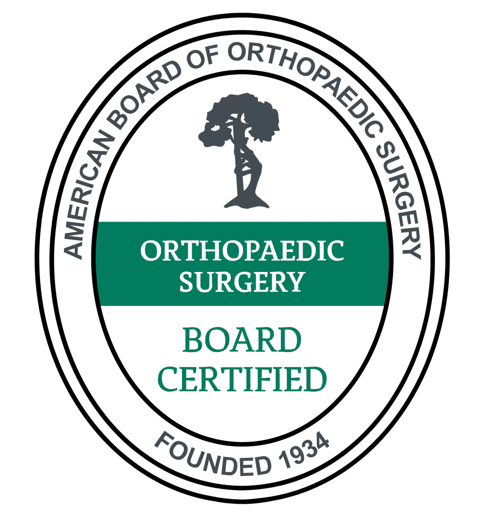 Board Certified Ortho